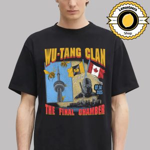 Wu Tang Clan Final Chamber Tour 2025 Exclusive Tee In Toronto At Scotiabank Arena On July 14 2025 Unisex T-Shirt